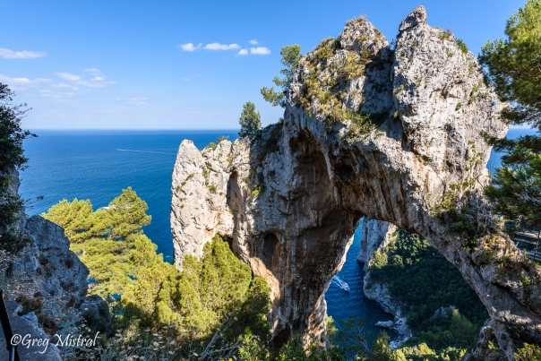 L'arche naturelle de Capri.